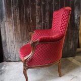 Armchair and footrest napoleon III