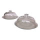 Pair of Cake/Cheese Dishes, Tart Cloche, Glass Pastry