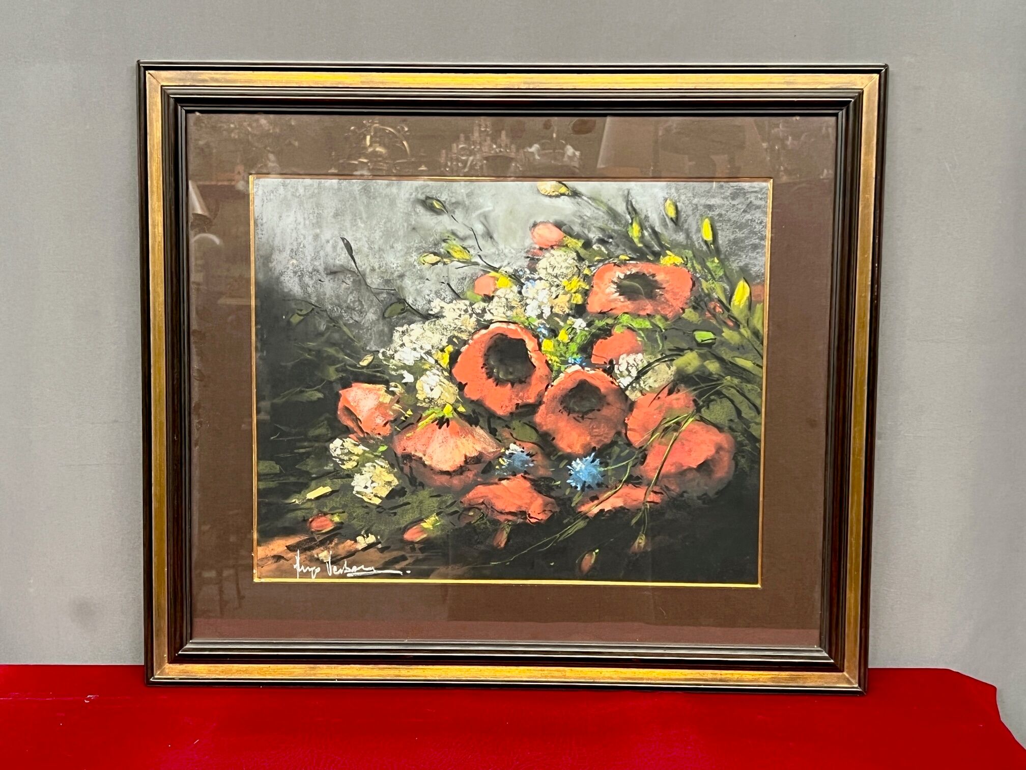 Peinture "Bouquet de fleurs".