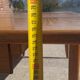 Extendable table in solid oak - French Reconstruction style 1950