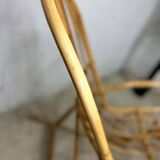 Vintage wicker rocking chair 'rohé'