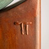 Tom Torrens. Fountain in corten and oxidised copper. 1990s.