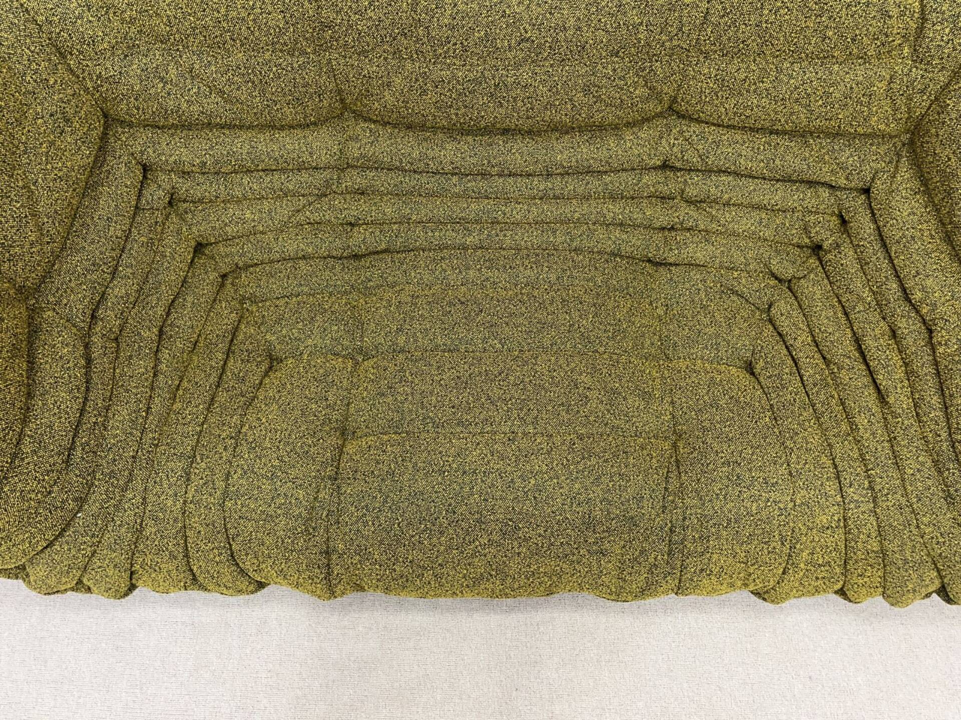 Ligne Roset Togo modular two-seater with armrests.