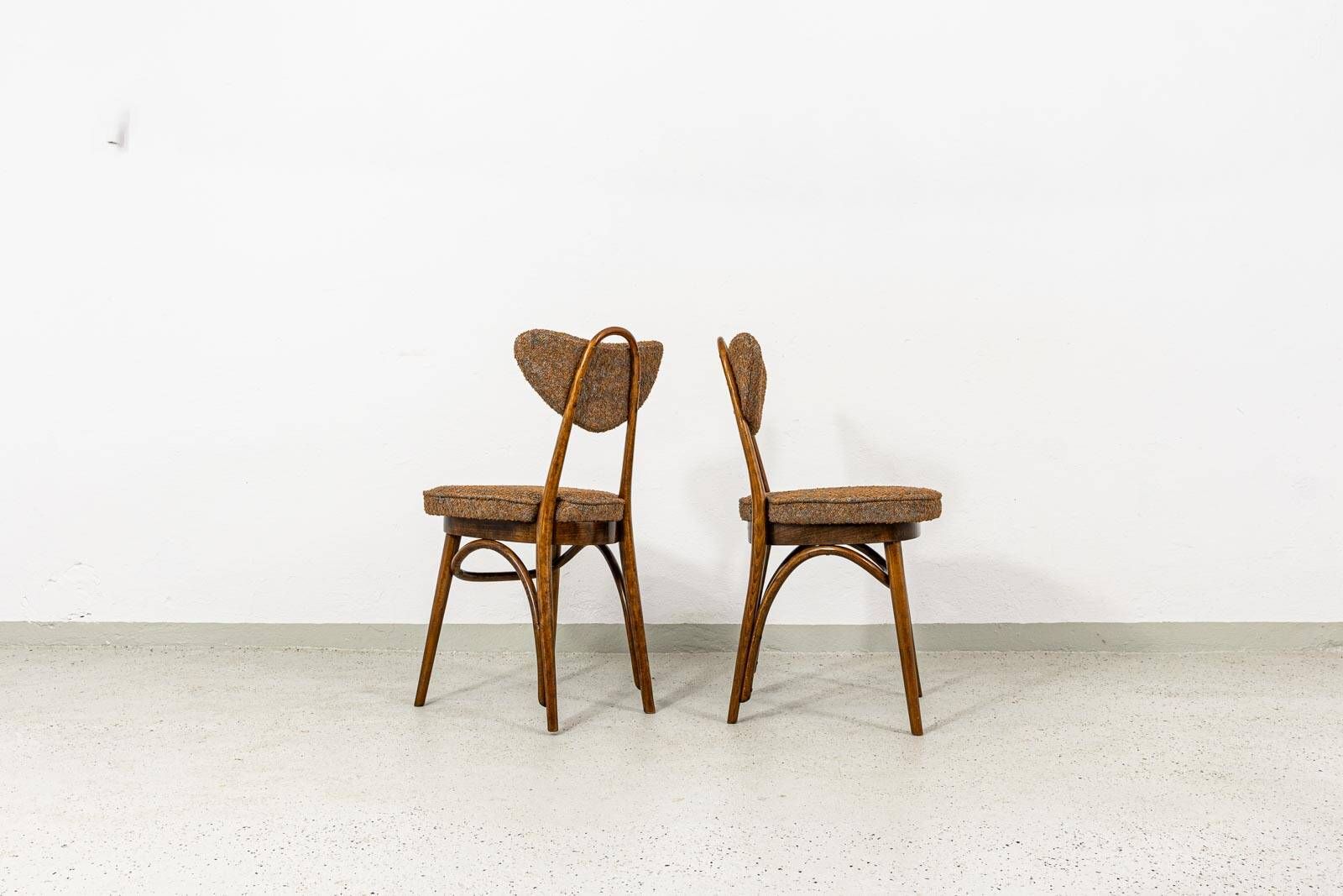 Dining Chairs, No 124 By H & J Kurmanowicz, Poland, 1950’S, Set of 6