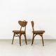 Dining Chairs, No 124 By H & J Kurmanowicz, Poland, 1950’S, Set of 6
