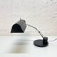 Black desk lamp by Oskar Immerschied for PGH Metalldrücker Halle