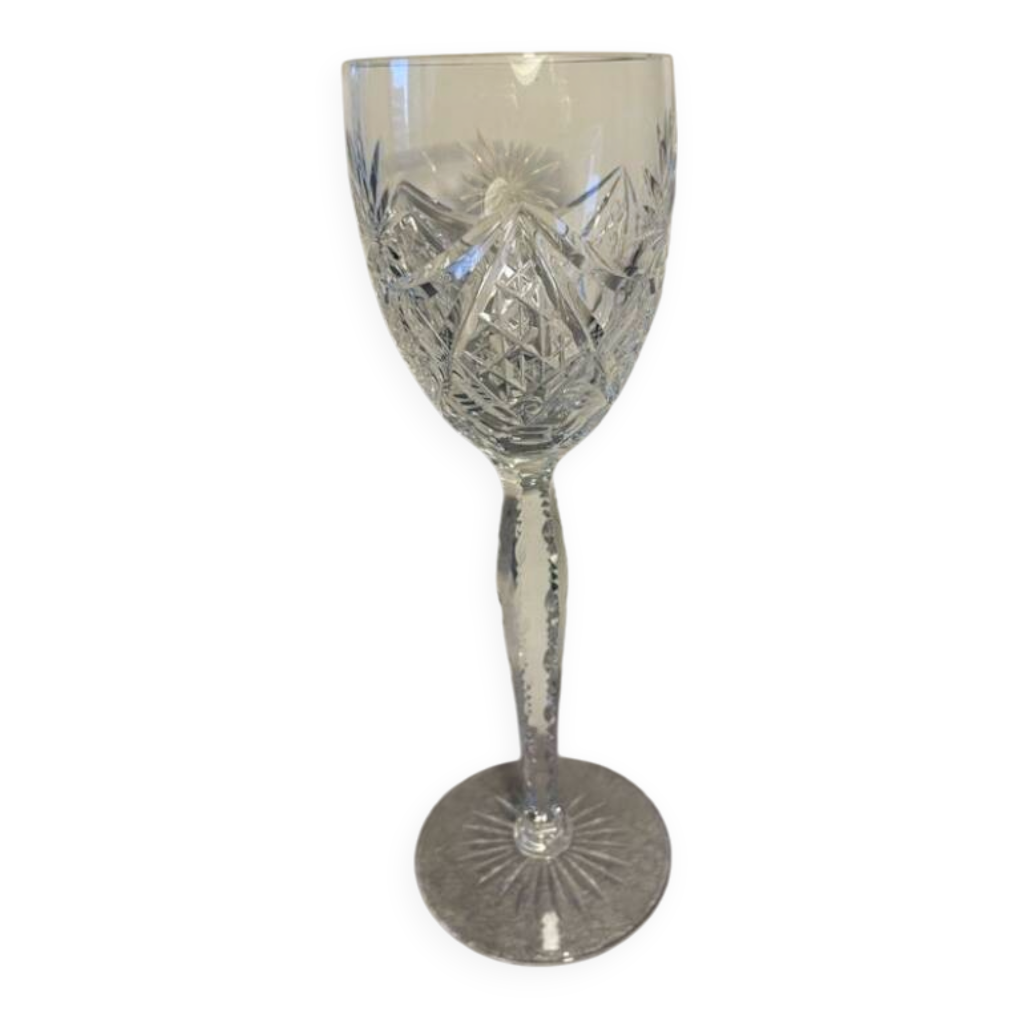 Baccarat Rhine wine glass, Colbert model