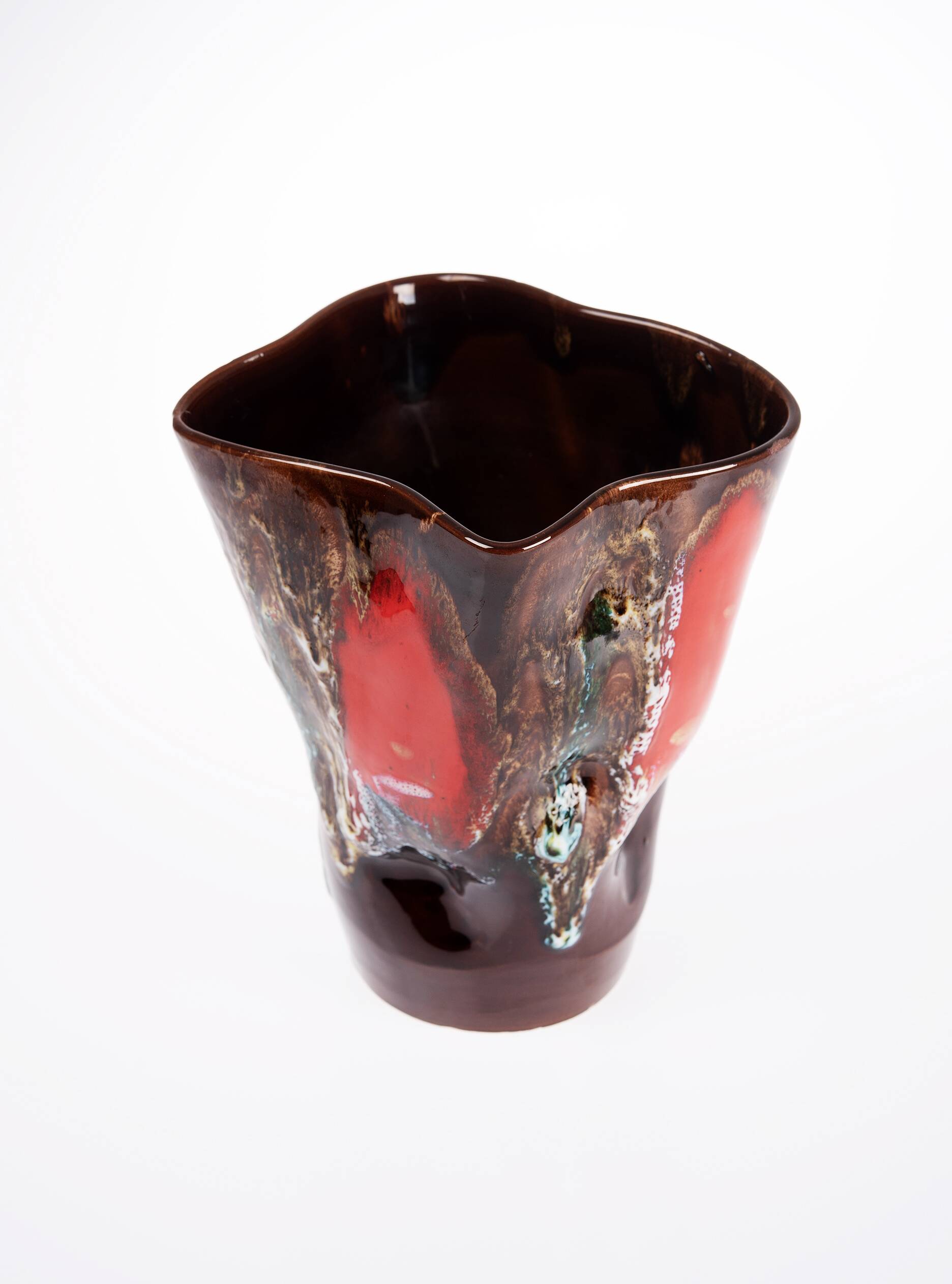 Vase en terre cuite, original de vallauris