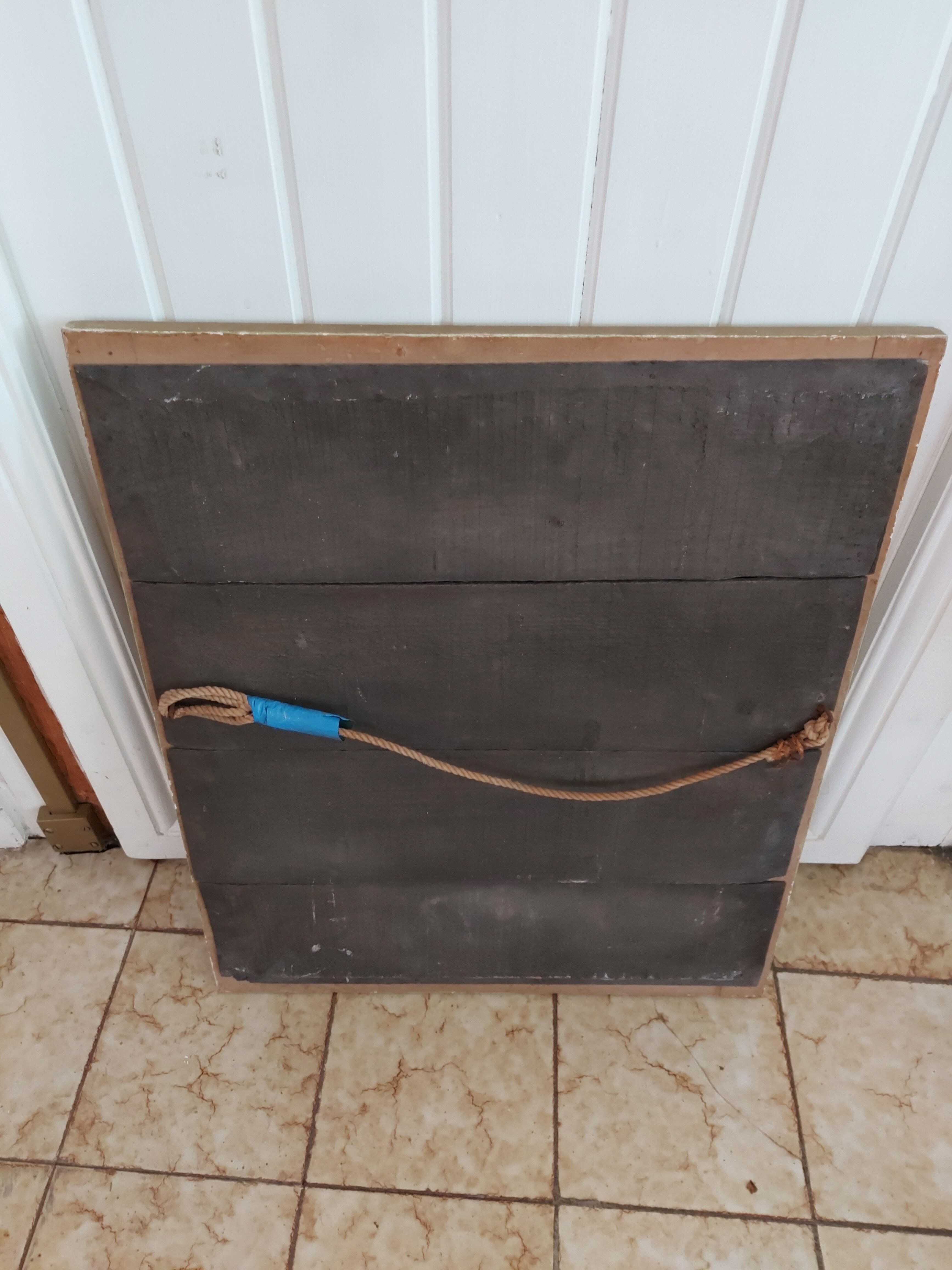 Louis XVI-style wooden mirror  50x60cm