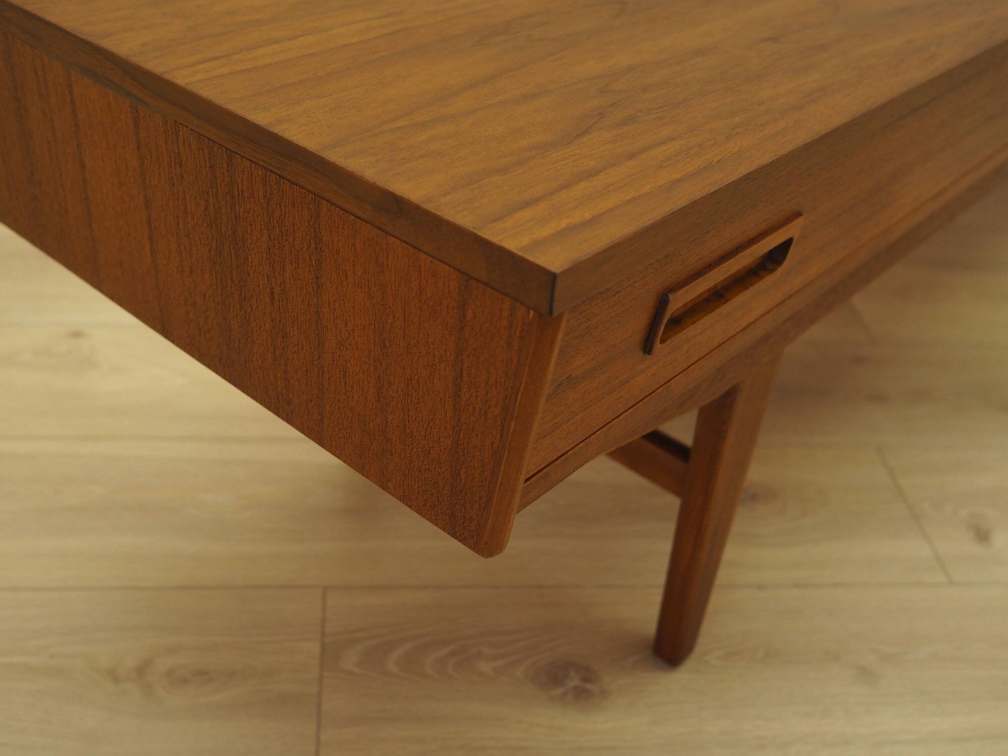 Teak lowboard, Danish design, 1960s, made in Denmark