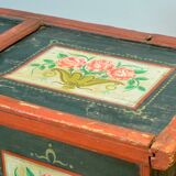 Folk art bridal chest, dated 1795