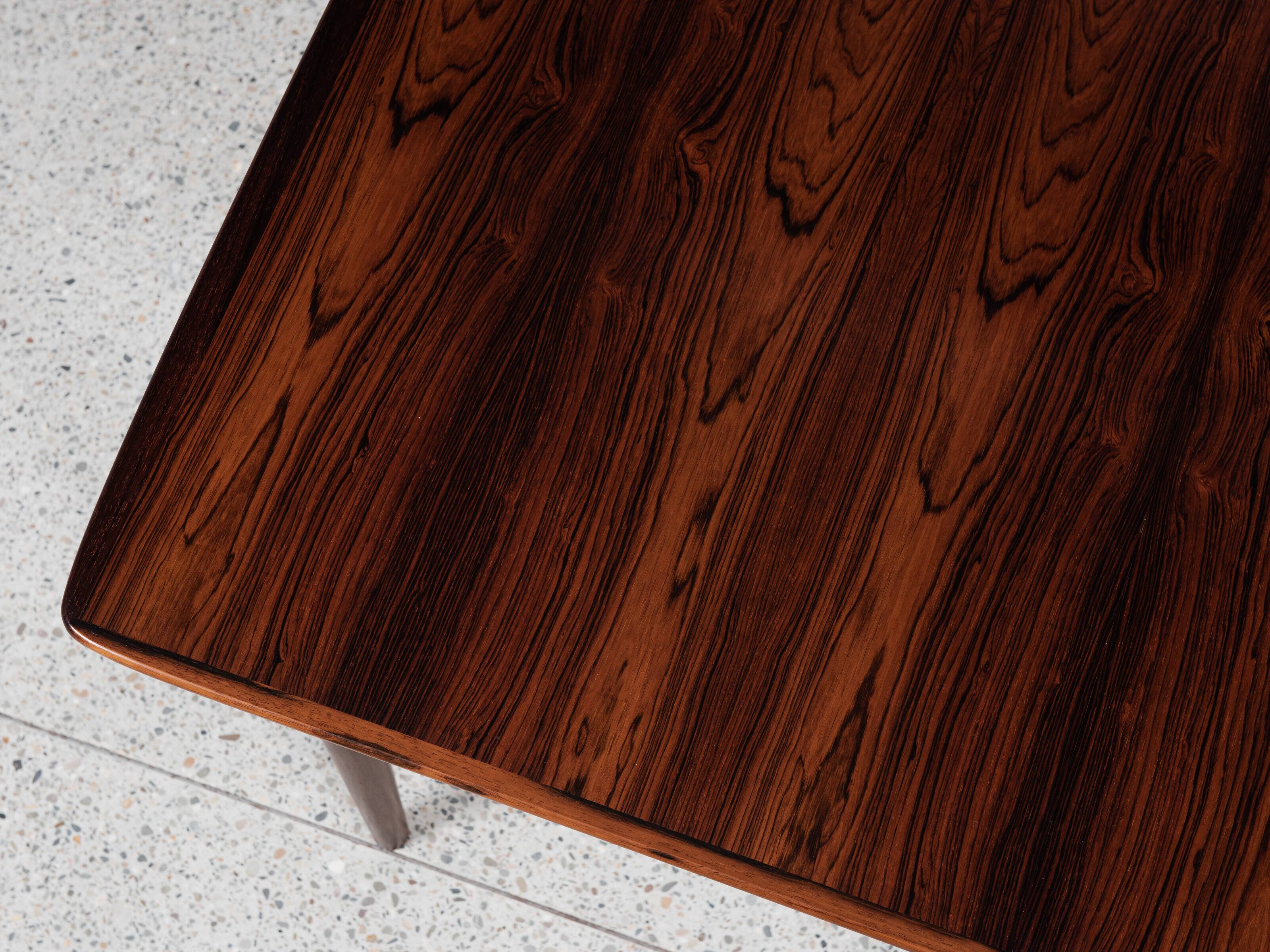 Midcentury extendable dining table in rosewood Alf Aarseth for Gustav Bahus