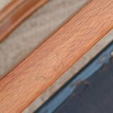 Scandinavian chairs, compass foot, skai