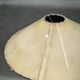 1960s Space Age Tripod Wood Table Lamp with Original Shade, Czechoslovakia