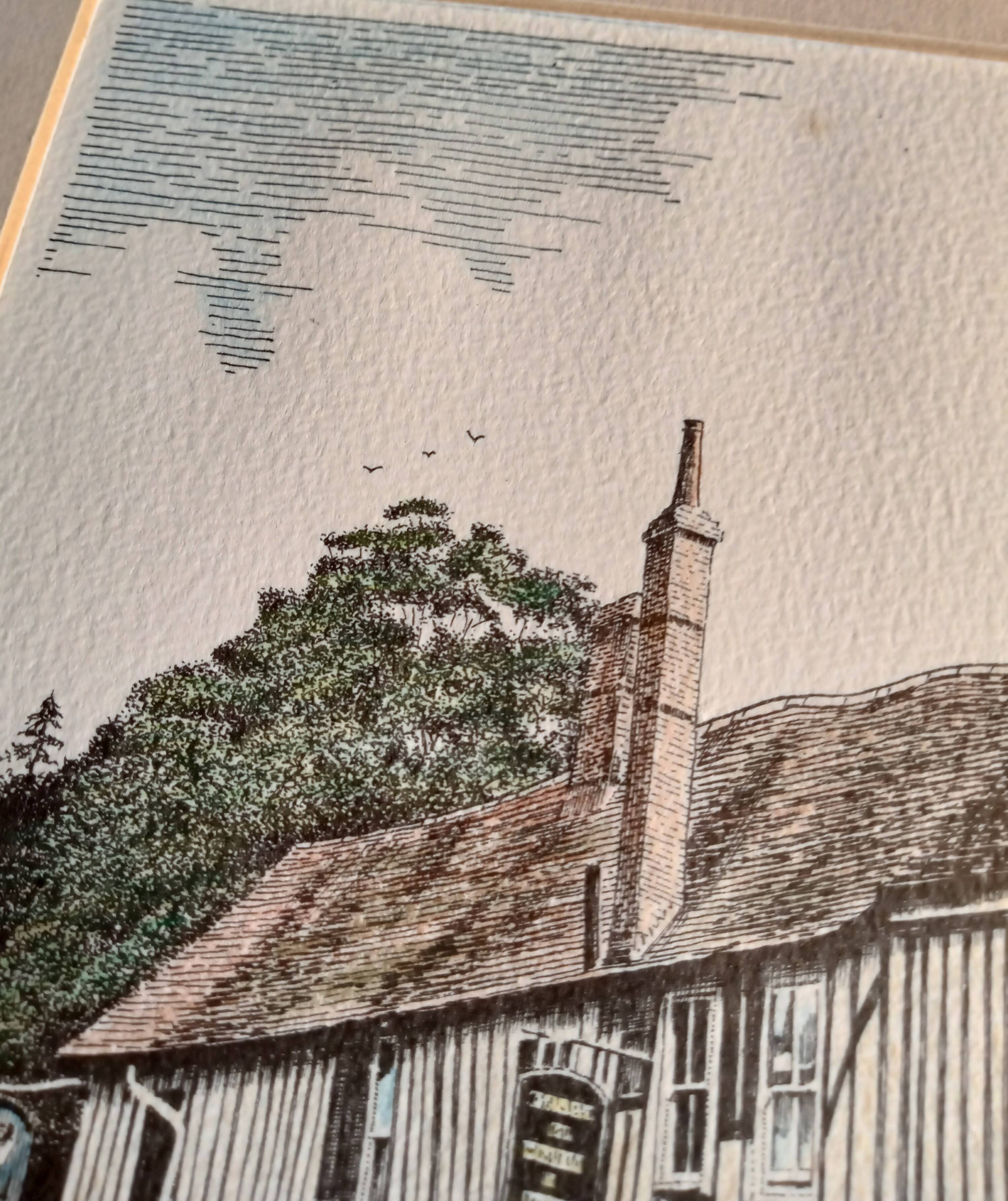 Lithograph Denys Le Fevre Royal Painter