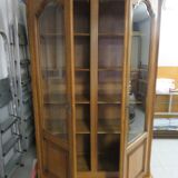 Solid oak bookcase