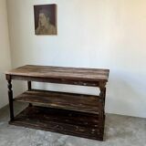 Table - 50s drapery console