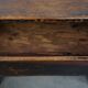 Antique Spanish side table from the late 18th century with a drawer