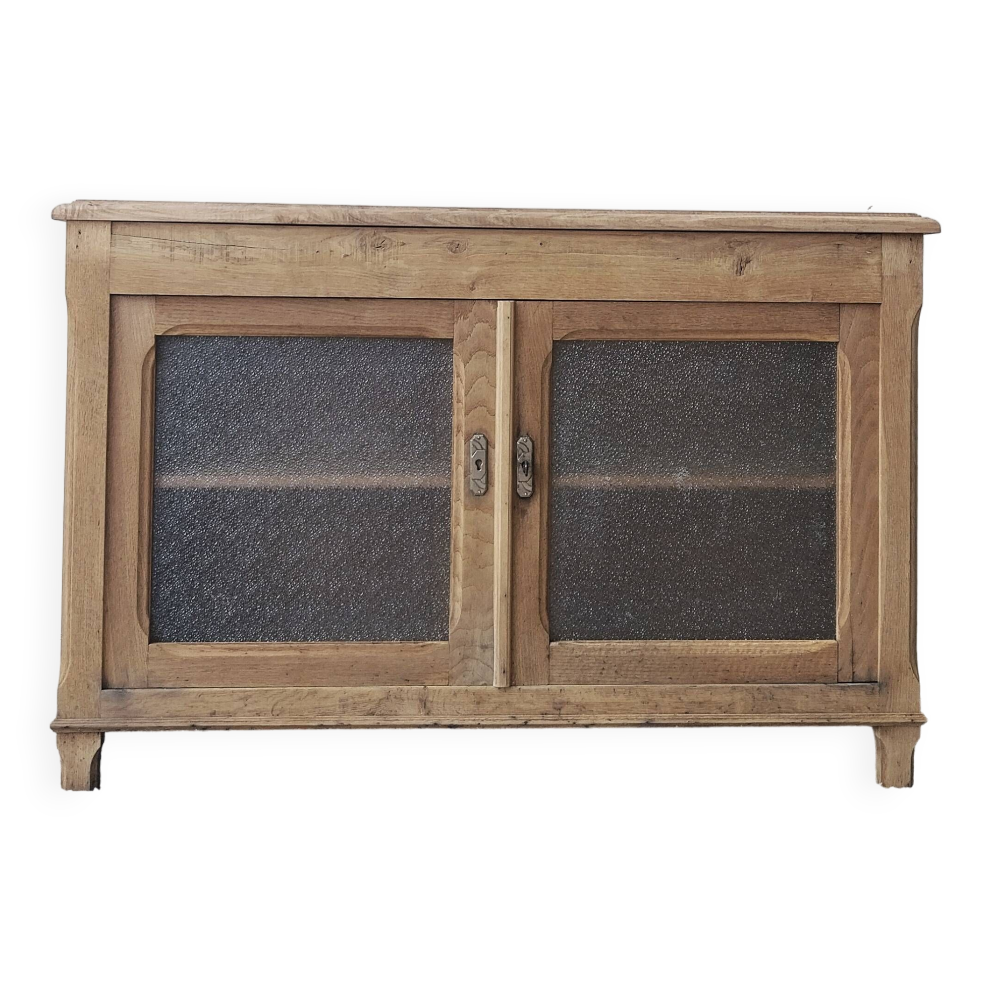 Art Deco glazed oak sideboard