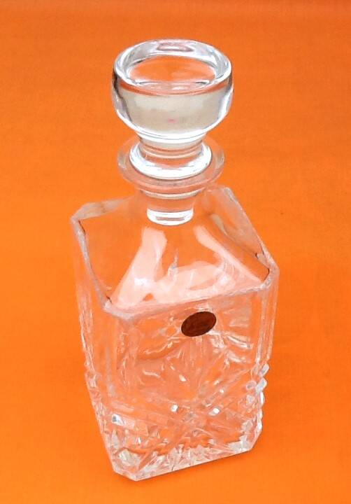 Whiskey decanter Cristal d'Arques France