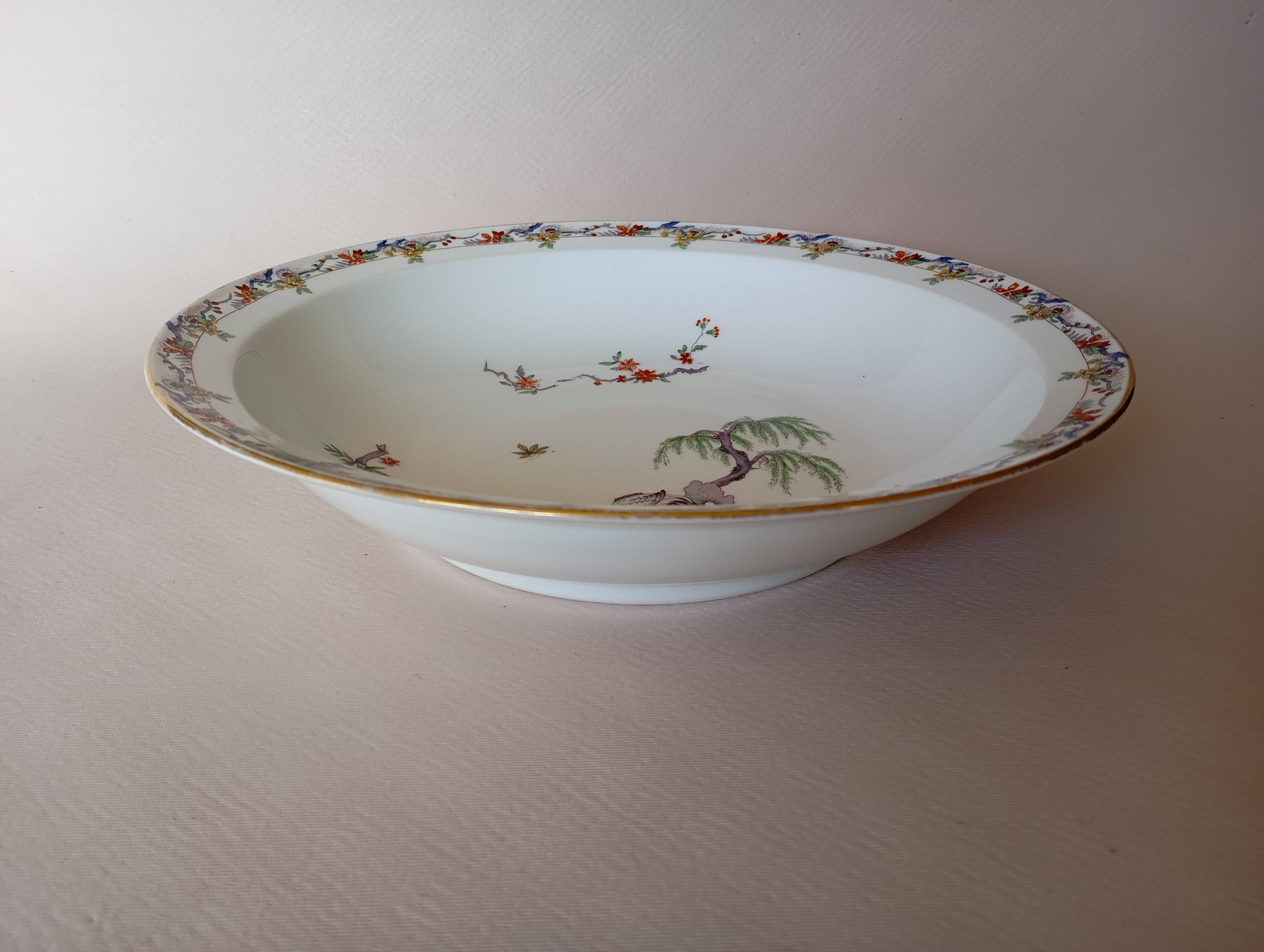 Bernardaud "Bussac" deep dish