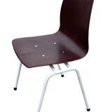 Vintage set of four Stacking Chairs by Elmar Flötotto for Pagholz