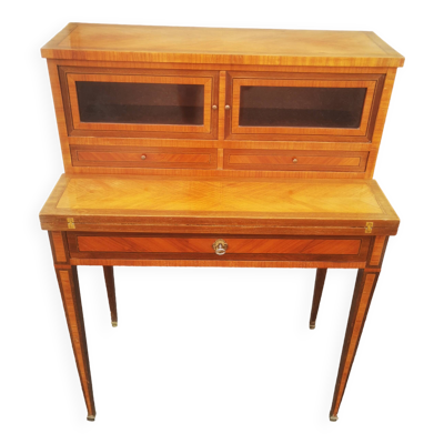 Bureau bonheur du jour style Louis XVI