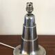 1930s Art Deco lamp in chrome with recycled cotton shade