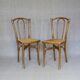 2 Cambier caned bistro chairs Belgium 1920 - No. 233 -