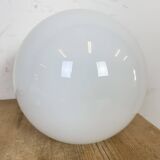 Vintage Chandelier with Milk Glass from Elektrosvit, 1960s