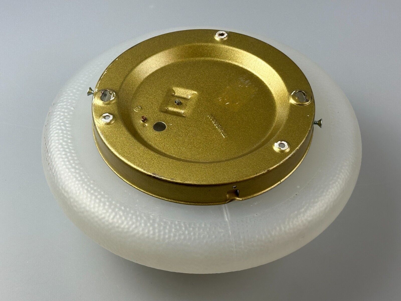 60s 70s Plafoniere gold wall lamp bubble glass space age design