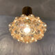 Bubble glass pendant lamp by Helena Tynell for Glashütte Limburg