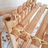 Wicker shelf, rattan, mail rack, empty pocket, bathroom storage