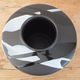 Vintage vase graphic black West Germany