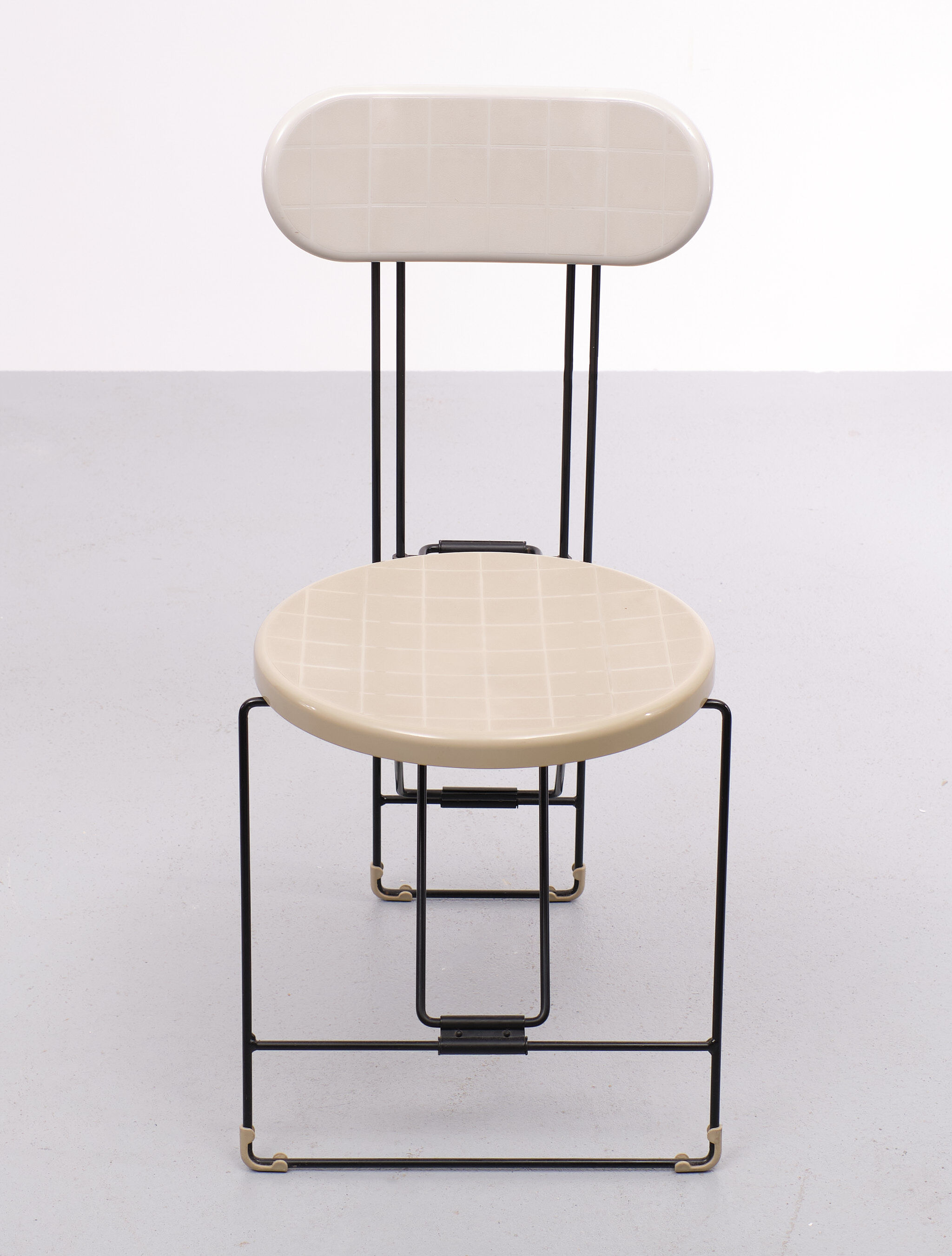 Chaise pliante post-moderne Andries Van Onck, 1984