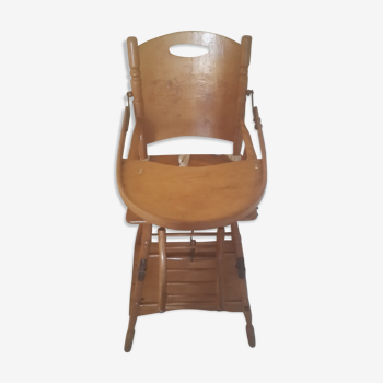 Chair high baby vintage