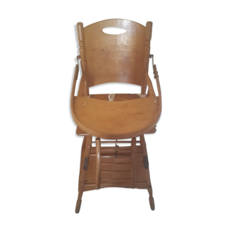 Chair high baby vintage