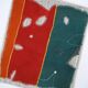 Emerald Green Handwoven Vintage Wall Hanging, Woven Wall Art, 105x123 Cm