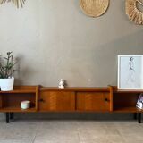 Vintage wooden sideboard from the 60s (shallow)
