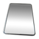 Miroir de barbier années 50