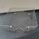 Vintage metal paper bench