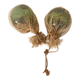 Deux anciens flotteurs en verre