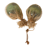 Two old glass floats