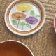Set of 4 Vintage Salins and Sarreguemines plates