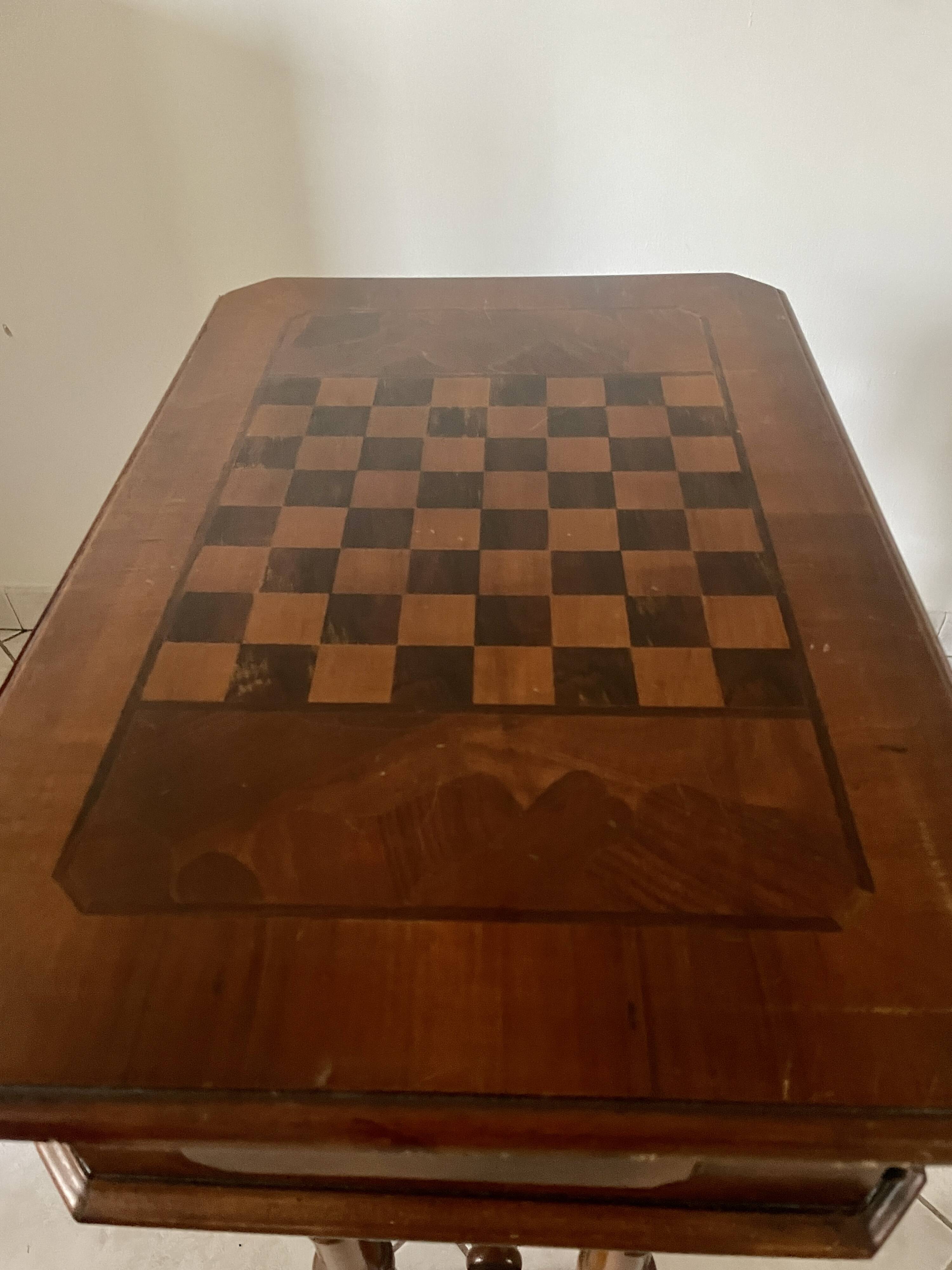 Chess table, France 1950s