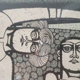 Liithography of Gustave CAMUS