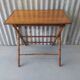 Vintage bamboo folding table