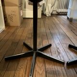 Pair of vintage wood and metal chairs for school desk