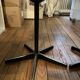 Paire de chaises vintage bois et métal pour bureau d'écolier