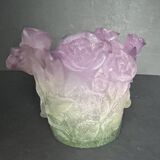 Daum vase in glass paste